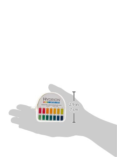 pHydrion 0 to 13 pH Jumbo pH Papers, Range 0 to 13, 50 Ft/Roll