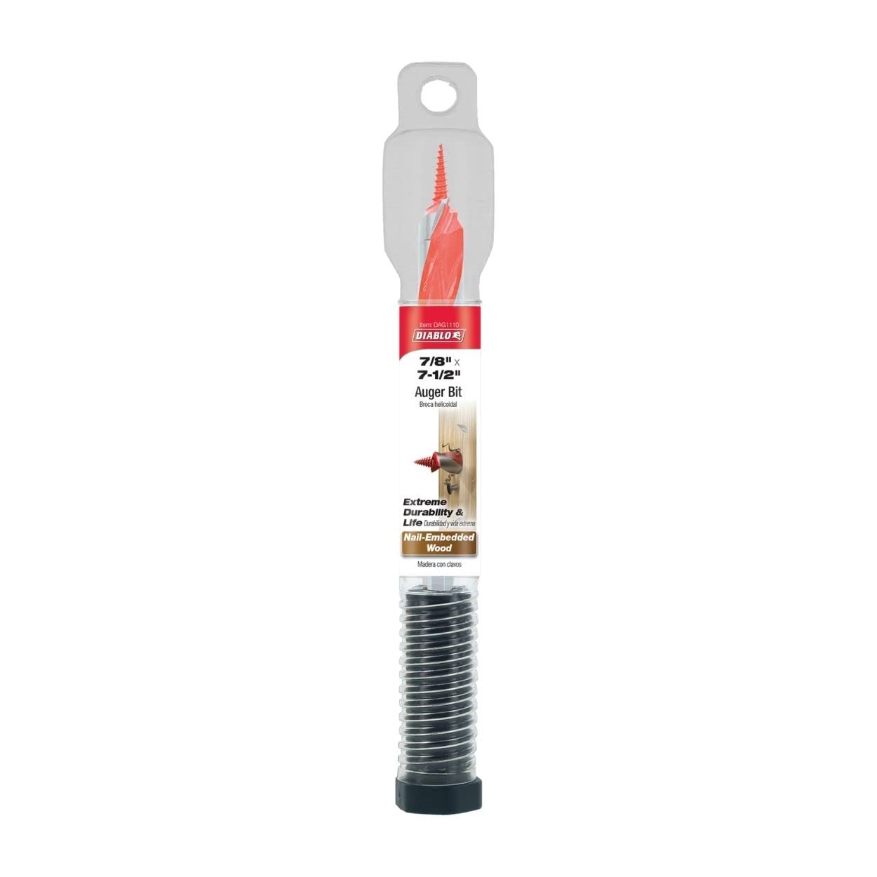 Diablo Auger Bit 7/8 X 7-1/2