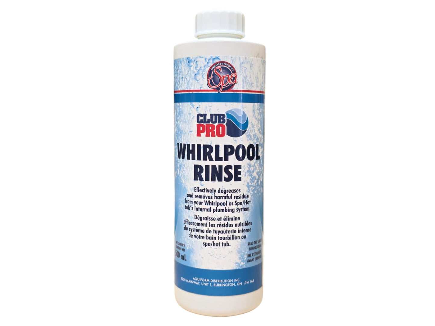 Jetted Pipe Cleaner & Purge for Hot Tubs, Spas, Swim Spas, Jacuzzis, Bathtubs | Whirlpool Rinse | The Most Powerful Hot Tub Cleaner | Removes Biofilms, Fats & Oils | Club Pro | Hot Tub Chemicals