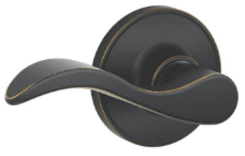 J-Series by SCHLAGE J10SEV716 Seville Hall and Closet Lever, Aged Bronze