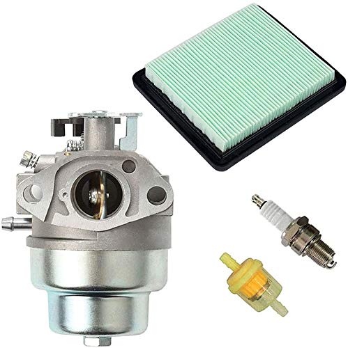 GCV160 Carburetor Replace Compatible with Honda HRT216 HRS216 HRB216 HRR216 HRZ216 Lawn Mower GCV160A GCV160LA GCV160LE Engine Tune Up Kit with 2 sets Throttle Return Springs Governor Link Rods