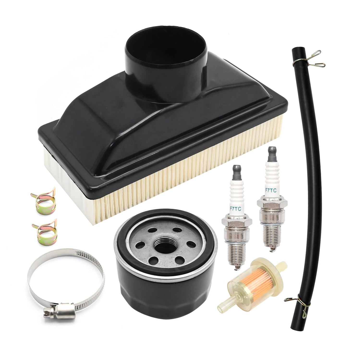 laffoonparts 11013-0727 Air Filter Kit, Replacement for Kawasaki FR541V FR600V 4-Stroke Lawn Mower Engines, Replaces 49065-7007 49065-0721 49019-0707 11013-7050