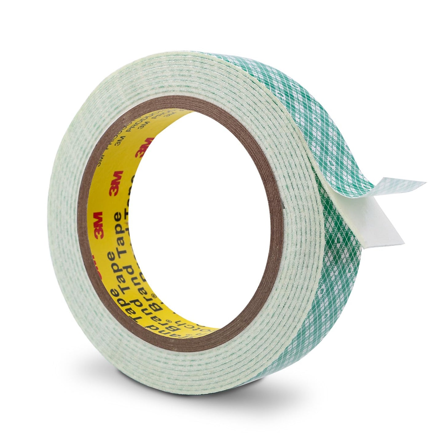 Double Sided Foam Tape 1in x 10Ft 1 Pack White Double Coated Urethane Strong Adhesion Polyurethane Tape for Bonding Attaching Mounting Interior Signage Nameplates DIY Card
