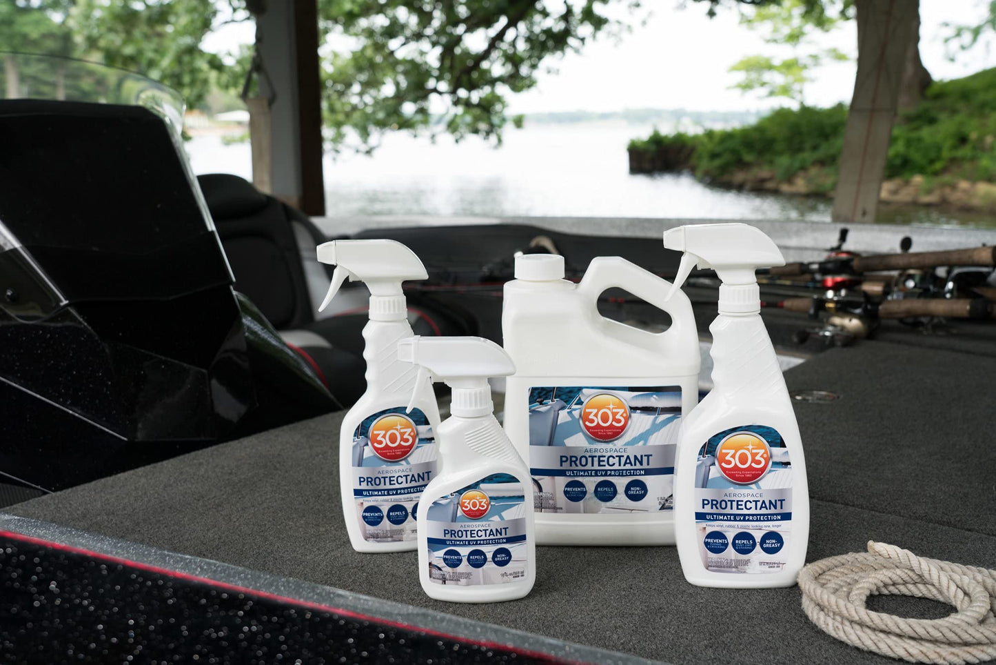 303 Marine Aerospace Protectant - Ultimate UV Protection - Keeps Vinyl, Rubber, and Plastic Looking New, Longer, 16 fl. oz. (30340CSR)