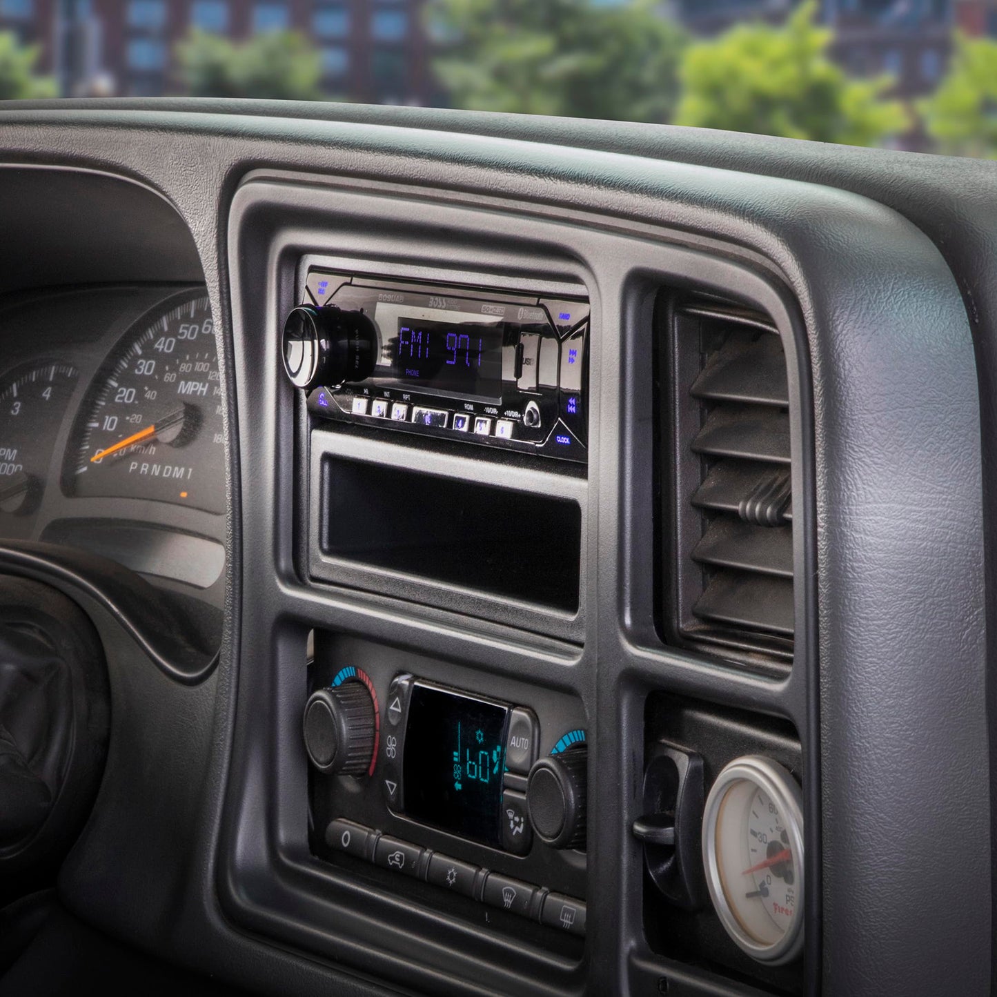Scosche GM1583B 1992-Up General Motors Oversize Radio Multi Kit with 2 Cd Pocket, Black
