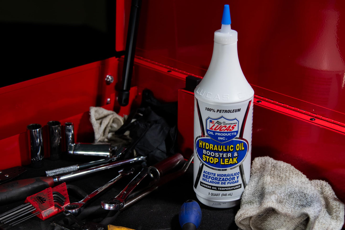 Lucas Oil 10019 Hydraulic Oil Booster and Stop Leak - 32 oz