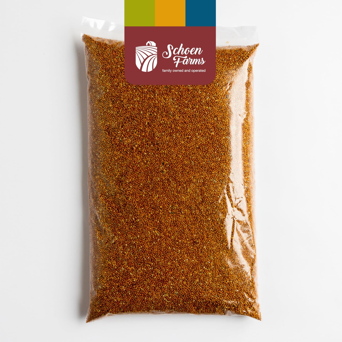 Schoen Farms Red Millet Bird Seed – 2.27 kg Bag – Natural Grain for Cardinals, Chickadees, Woodpeckers & Songbirds – Canadian Grown