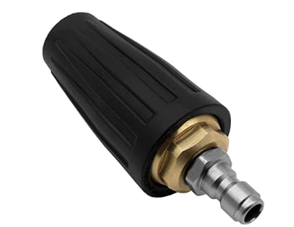 DERASL 3600 PSI Rotating Turbo Nozzle Tips,1/4 Quick Connect Rotating Turbo Pressure Washer Nozzle for Cold Water Pressure Washers(035)
