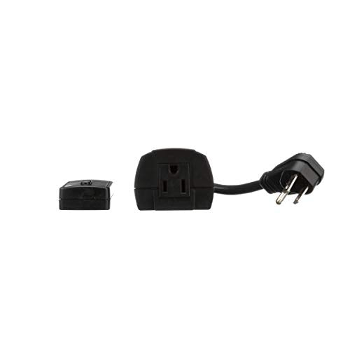 Woods 32555 Weatherproof Outdoor Outlet Remote Control Kit, 100-Foot Range