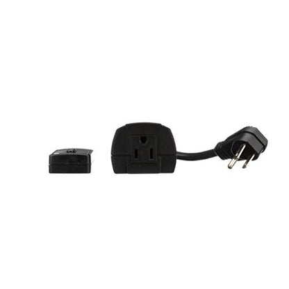 Woods 32555 Weatherproof Outdoor Outlet Remote Control Kit, 100-Foot Range