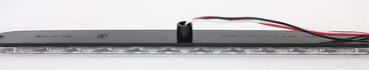15" Clear Red Multi-function Stop Turn Tail Marker Trailer Light LED Waterproof