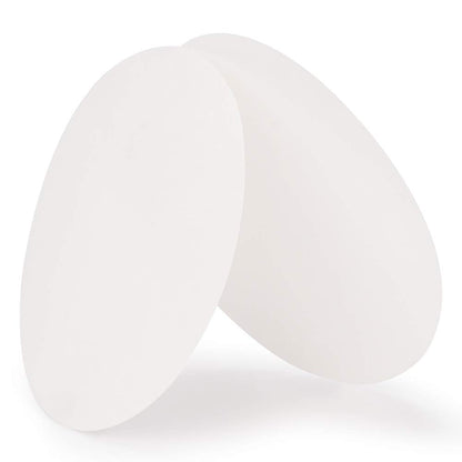 StonyLab Qualitative Filter Paper Circles, 125mm Diameter Cellulose Filter Paper with 20 Micron Particle Retention Medium Filtration Speed, Pack of 100 (125mm Diameter)