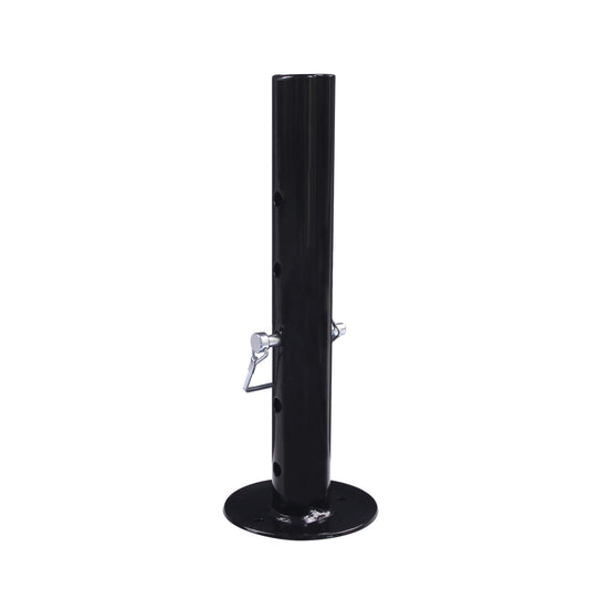 TOWKING Trailer Jack Drop Leg for 2" ID Tube, 2,000 lbs, Black