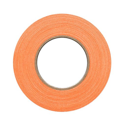 1" Width ProTapes Pro Gaff Premium Matte Cloth Gaffer's Tape with Rubber Adhesive, 50 yds Length x, Fluorescent Orange (Pack of 1)