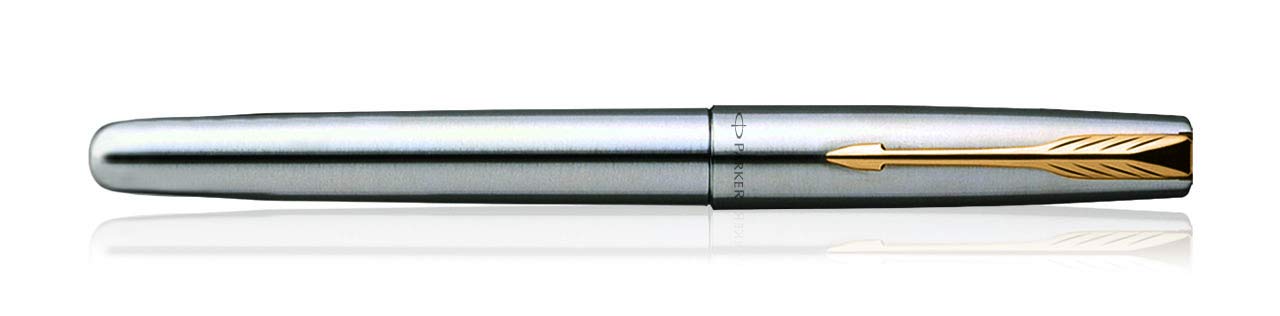Parker Frontier Stainless Steel Gt Roller Ball Pen