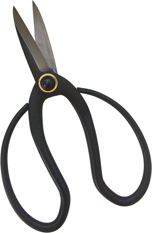 Garden GURU Professional Bonsai Scissors 180mm - Traditional Butterfly Pruner Shear for Precise Trimming and Deadheading of Flowers, Plants - Japanese Garden Tools