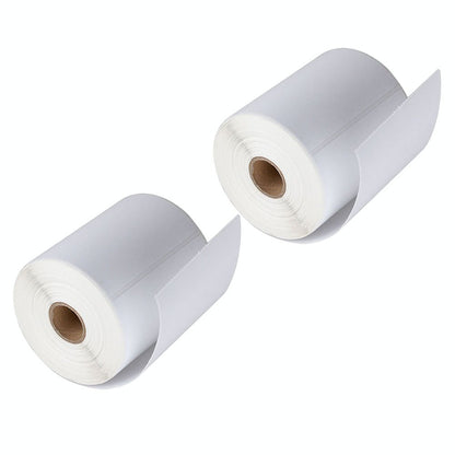 MFLABEL 4x6 Direct Thermal Labels - 2 Rolls of 250 (500 Labels Total) | 1" Core for Zebra ZP450, ZP500, ZP505, LP2844 | Permanent Adhesive, Smudge & Water-Resistant Shipping Labels