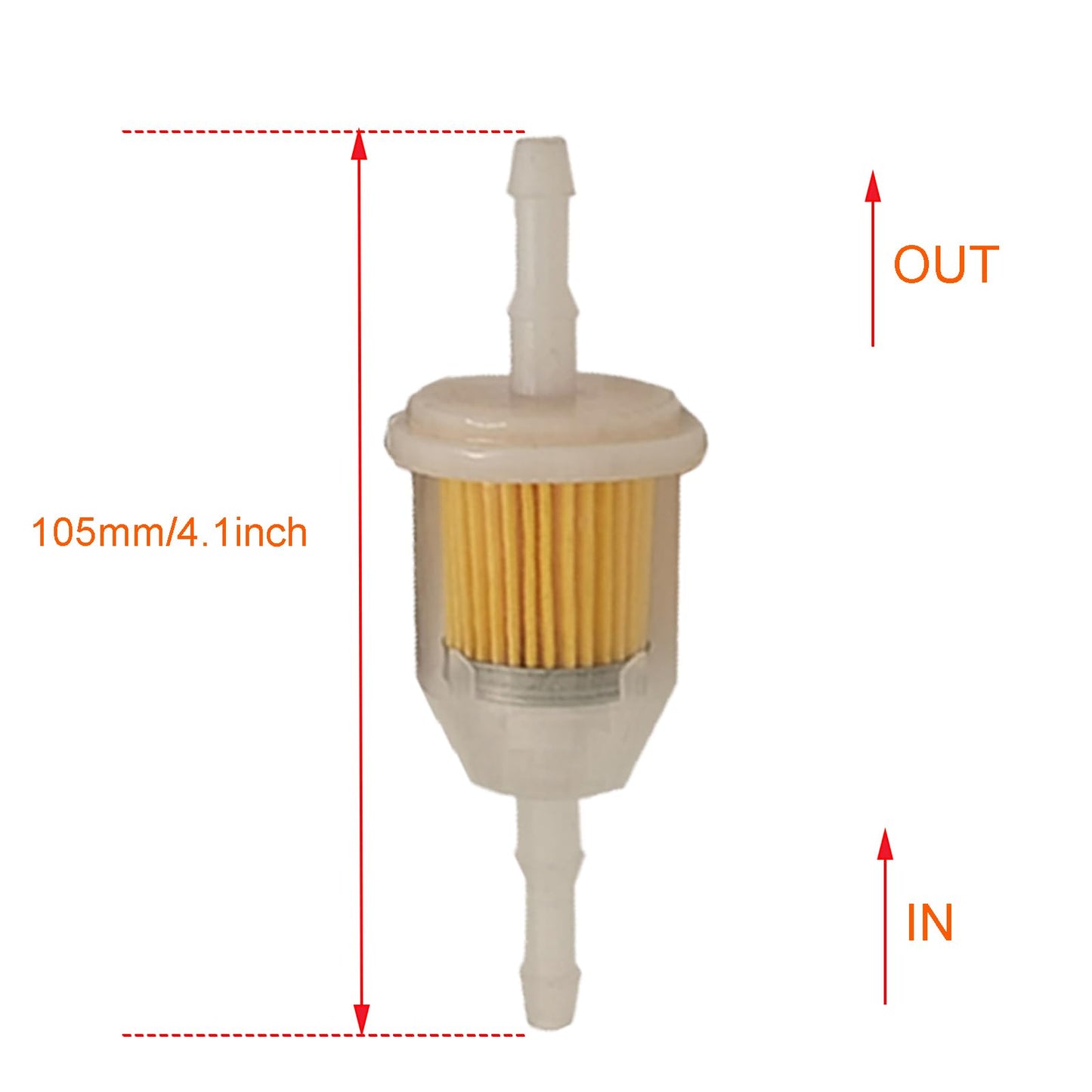 Quaprodur AM107423 49065-0724 Oil Filter Replacment for Kawasaki 49065-7010 49065-2078 Club Car 1016467 41016467 Kubota T1460 T1560 T1700H T1770 T1870 (2 Pack)