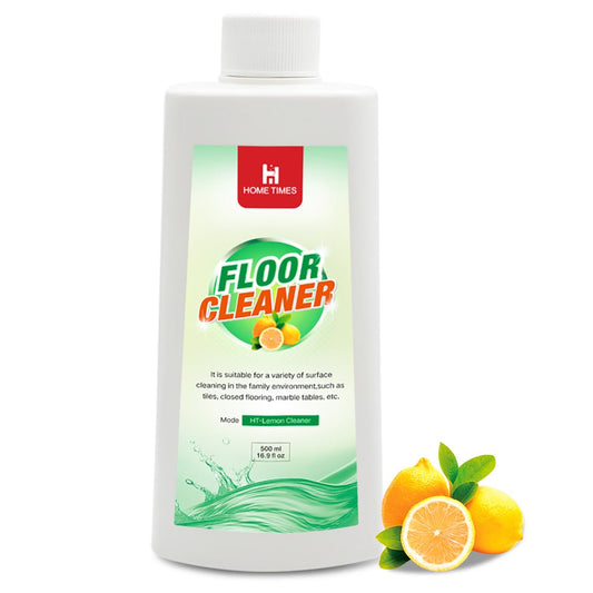 Robot Vacuum Floor Cleaning Concentrate for Mops - Compatible with Roborock, Tineco, iFloor, Etc. - Hardwood & Multi-Surface - Non-Toxic, Residue-Free (LEMON,16.9FL OZ,500ML)