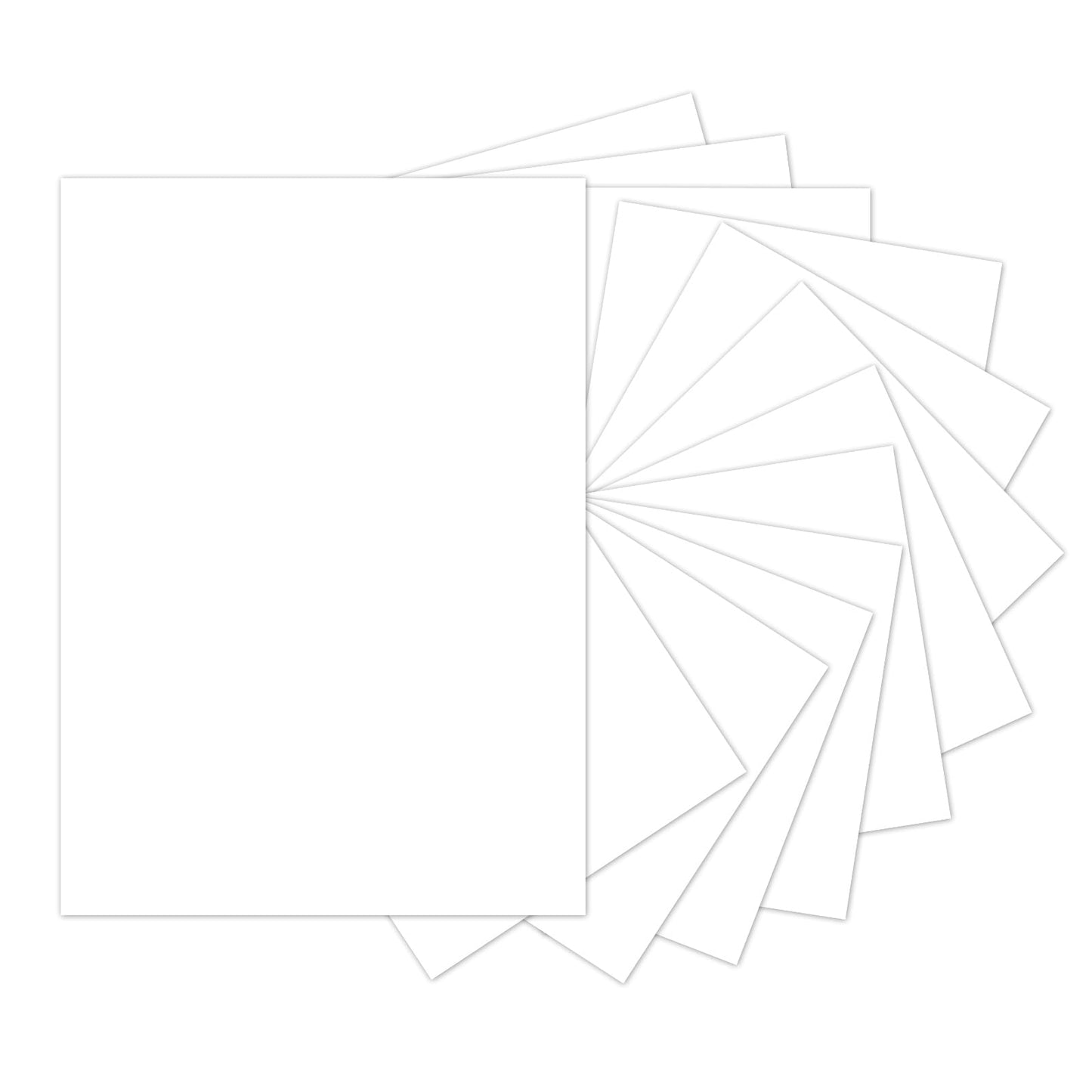 110 Sheets White Cardstock Paper 8.5" x 11", 65 lb/180 GSM White Card Stock Printer Paper for Cards Making, Office Printing, Cards for Wedding, Invitation, Business, Menus, Valentine’s Day, White
