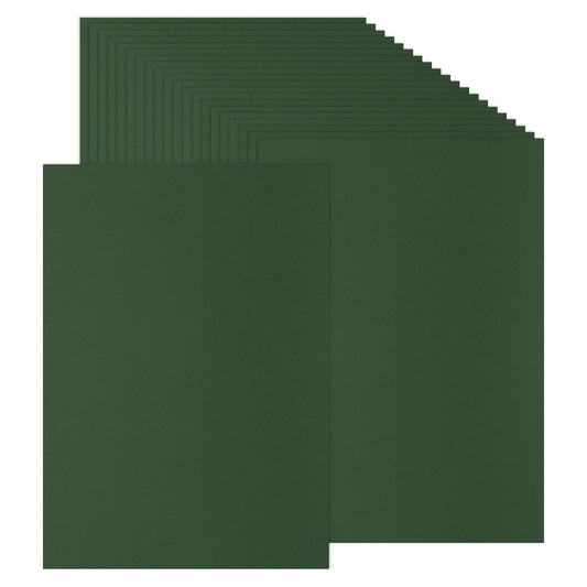 PATIKIL 50 Sheets Colored Cardstock Paper, A4 Size 230GSM Thick Card Stock Printed Colored Paper for DIY Crafts Scrapbooking Card Making Party Decors, Dark Green