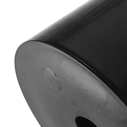 iplusmile Trailer Door Bumper 1.96In Rubber Ramp Stop with Isolation Washers for Truck Cargo Trailer Door Protection 4-Pack Durable Cone-Shaped Ramp Accessory