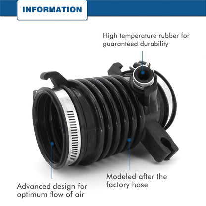 Air Intake Hose Compatible with 2012-2015 Honda Civic 1.8L/ 2013-2015 Acura Ilx 2.0L- Intake Filter Tube Replaces # ‎17225-R1A-A01- Air Intake Duct Tube Boot