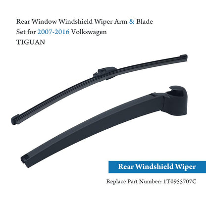Rear Back Windshield Wiper Arm Blade for VW Volk-swagen Tiguan 2007-2016 1T0955707C Essuie Glace Arriere