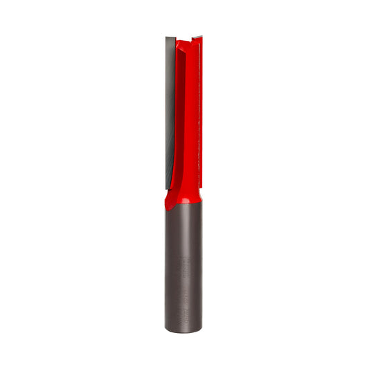 Freud 1/2-Inch (Dia.) Double Flute Straight Bit (Double Grind), (12-128)