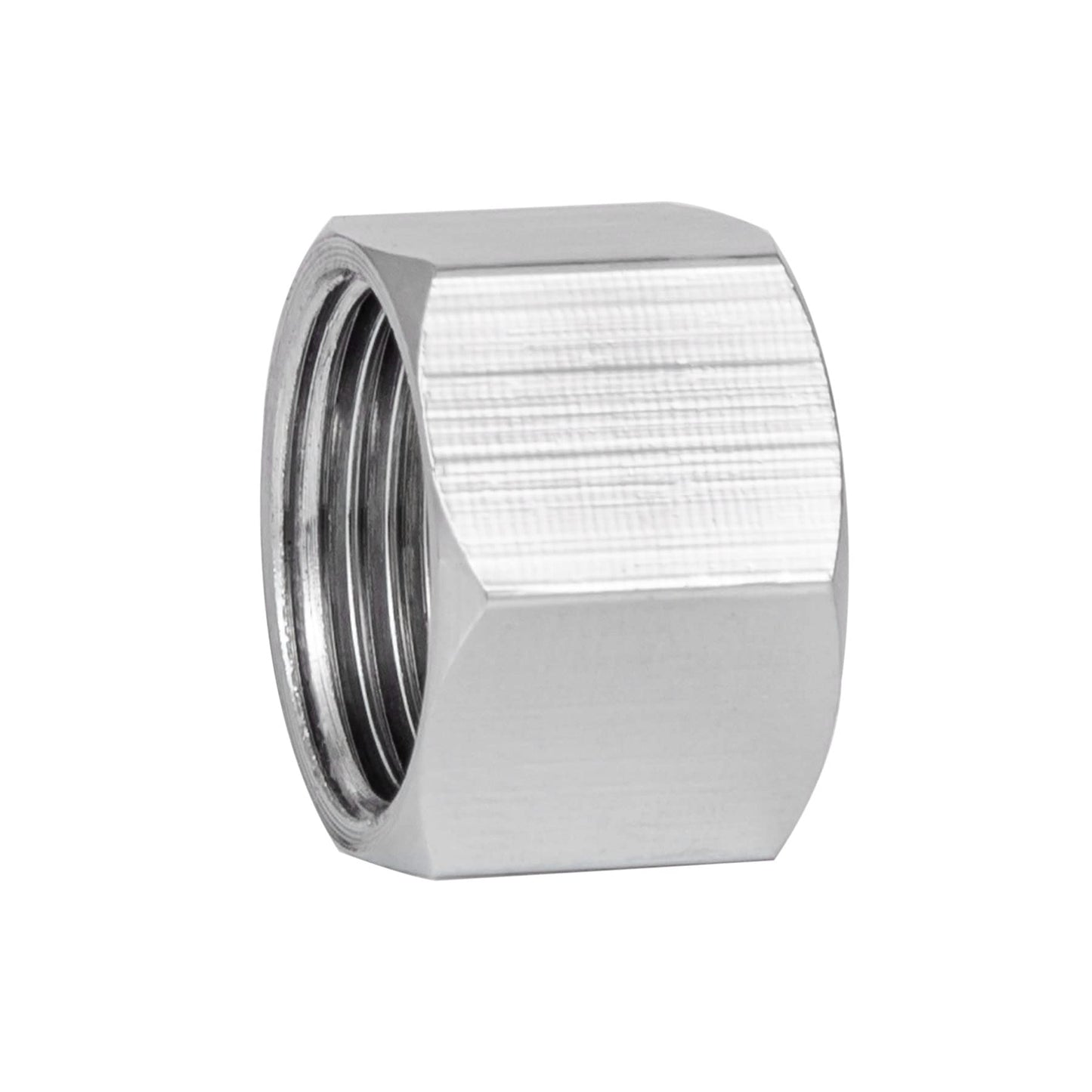 Breezliy 1/2 Pex Straight Stop Valve Sink Toilet Shut Off Valve,2 Pack Turn Straight Stop Valve 3/8" OD Compression X 1/2" Barb Crimp Pex LF Chrome Plated Brass with 2pcs 1/2 PEX Copper Ring