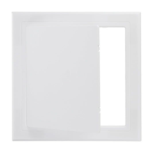 PATIKIL 8x8 inch(200x200mm) Self-Adhesive Access Panel, ABS Plumbing Access Doors Easy Wall Hole Cover for Drywall Plumbing Electrical Cables Wiring, White