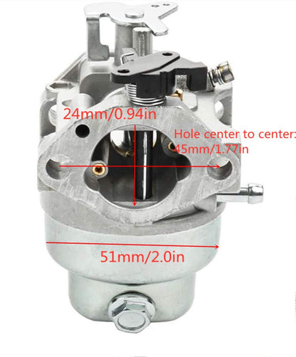 GCV160 Carburetor Replace Compatible with Honda HRT216 HRS216 HRB216 HRR216 HRZ216 Lawn Mower GCV160A GCV160LA GCV160LE Engine Tune Up Kit with 2 sets Throttle Return Springs Governor Link Rods