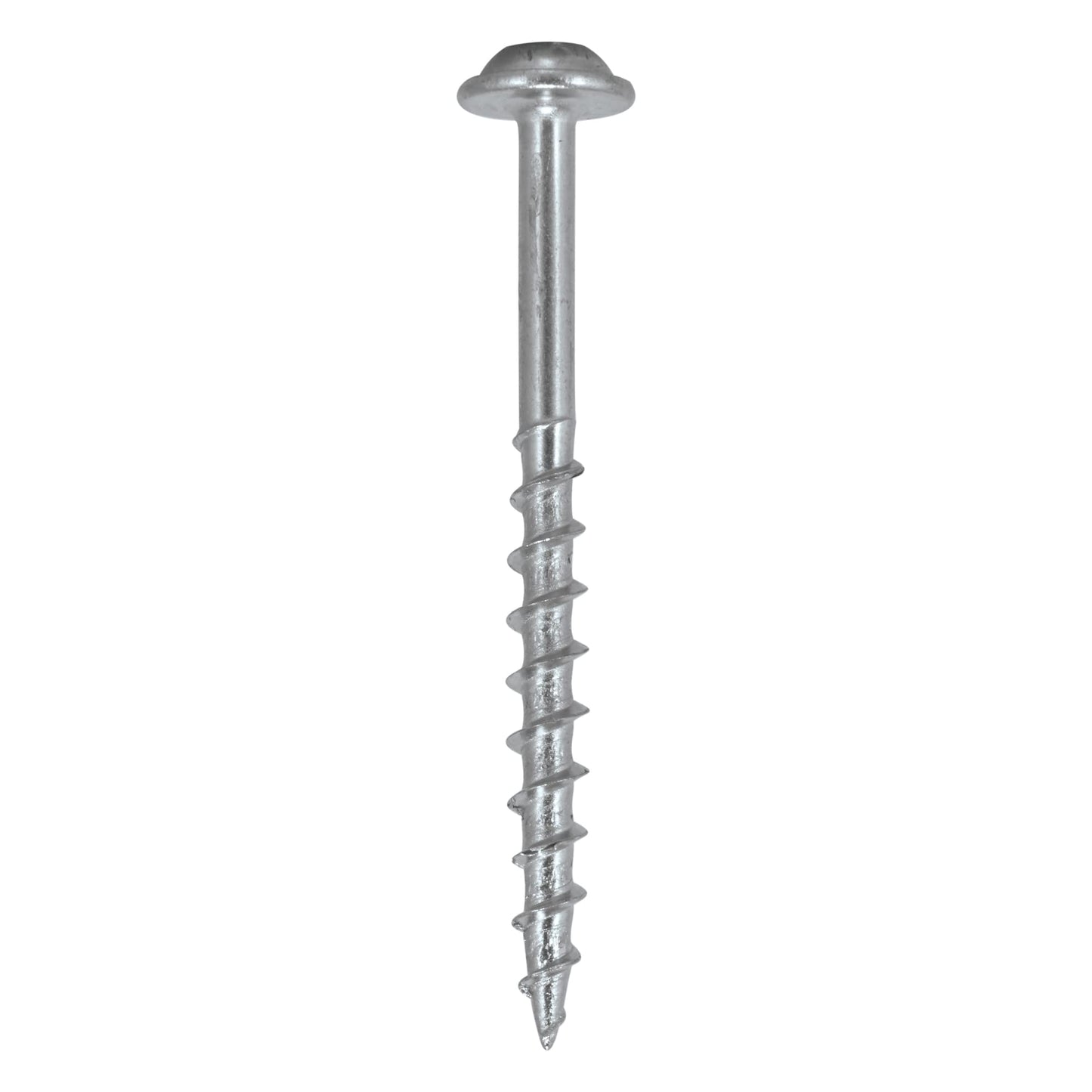 Trend Pocket Hole Screws for Softwoods, 50mm Long, Pack of 200, Coarse Self-Cutting Threaded Square Drive Screws, PH/8X50/200C
