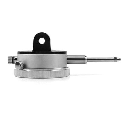 QWORK Dial Indicator, 0-1" Measurement Gauge Stainless Steel and 0.001" Precision, with Locking Screw