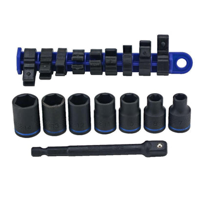 Wiha 72094 8-Piece 3/8" Drive Metric Impact Socket Set