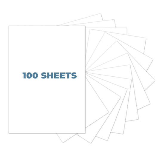 100 Sheets White Cardstock Paper 8.5" x 11", 85 lb/230 GSM Card Stock Printer Paper for Cards Making, Office Printing, Cards for Wedding, Invitation, Business, Menus, Certificate, Valentine’s Day
