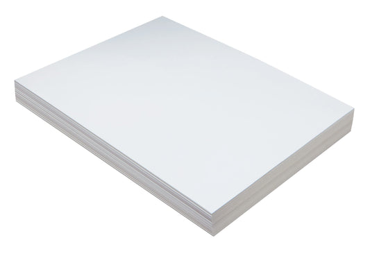 Pacon Heavyweight Tagboard, 12x18-Inch, White, 100-Sheet Per Pack (5214)