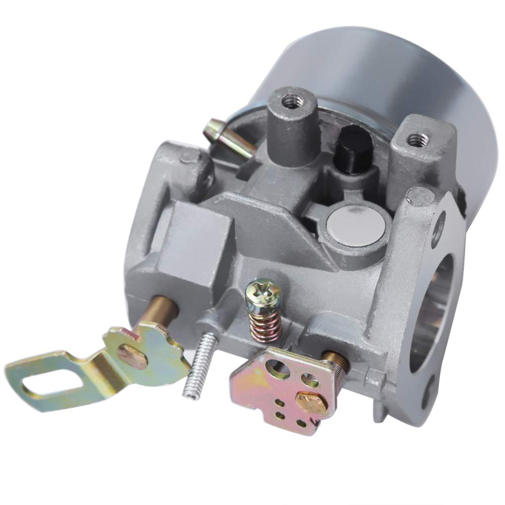 Anxingo 640052 Carburetor for Tecumseh HMSK80 HMSK85 HMSK90 HMSK100 HMSK105 HMSK110 LH318SA LH358SA SnowBlower Thrower 640054 640349 8HP 9HP 10HP Engine with Primer Bulb Gasket Clamps Fuel Filter