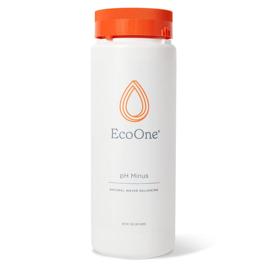 pH Minus by EcoOne | Natural Water Alkalinity Decreaser for Hot Tub & Pool Application | Chlorine-Free, Phosphate-Free Pool Alkalinity Decreaser | Decreases Alkalinity & Neutralizes pH, 2 Lbs