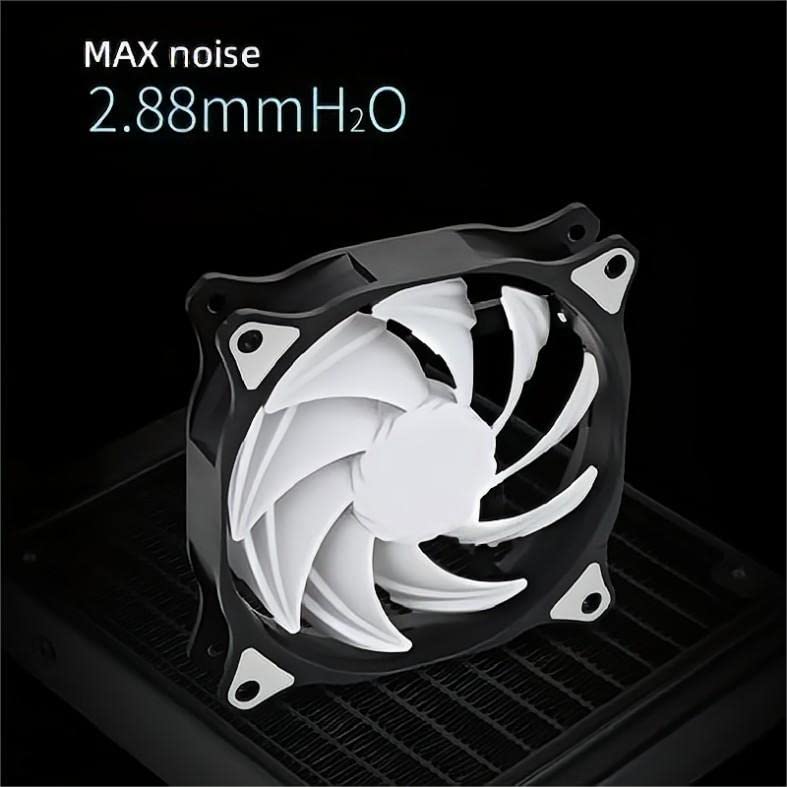 SAMA SF200 120mm Case Fans 3-Pack with PWM Hub – 4-Pin High-Airflow (90.29 CFM) PC Fans, Ultra-Quiet (35.7 dBA), Hydraulic Bearing, Anti-Vibration, for Computer Cooling – Black