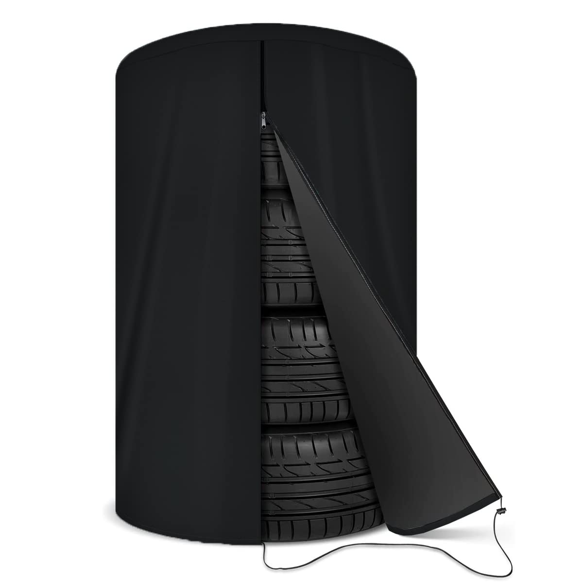 Tire Covers, Tire Storage Bags, Fits Diameter 16'' to 32" Tires, Universal Spare Tire Bags Waterproof Dust Proof, Black