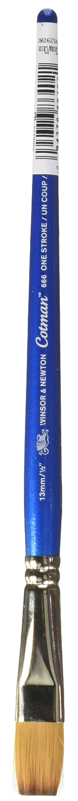 Winsor & Newton Cotman Water Colour Series 666 Short Handle Synthetic Brush, SH ½