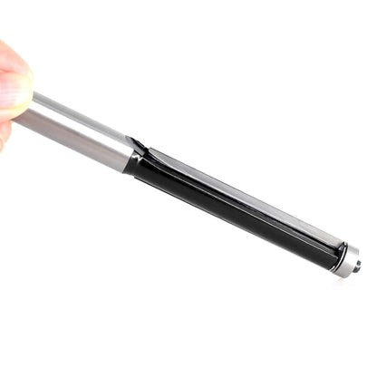 Extra Long Flush Trim Router Bit 1/2 Shank, 3-Inch Height X 1/2-Inch Diameter, Carbide Tipped, Top Bearing Template Flush Cut Trim Router Bit, for Woodworking Trimming by SICWOOD