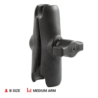 Ram Mount Composite Double Socket Arm for 1-Inch Ball Bases