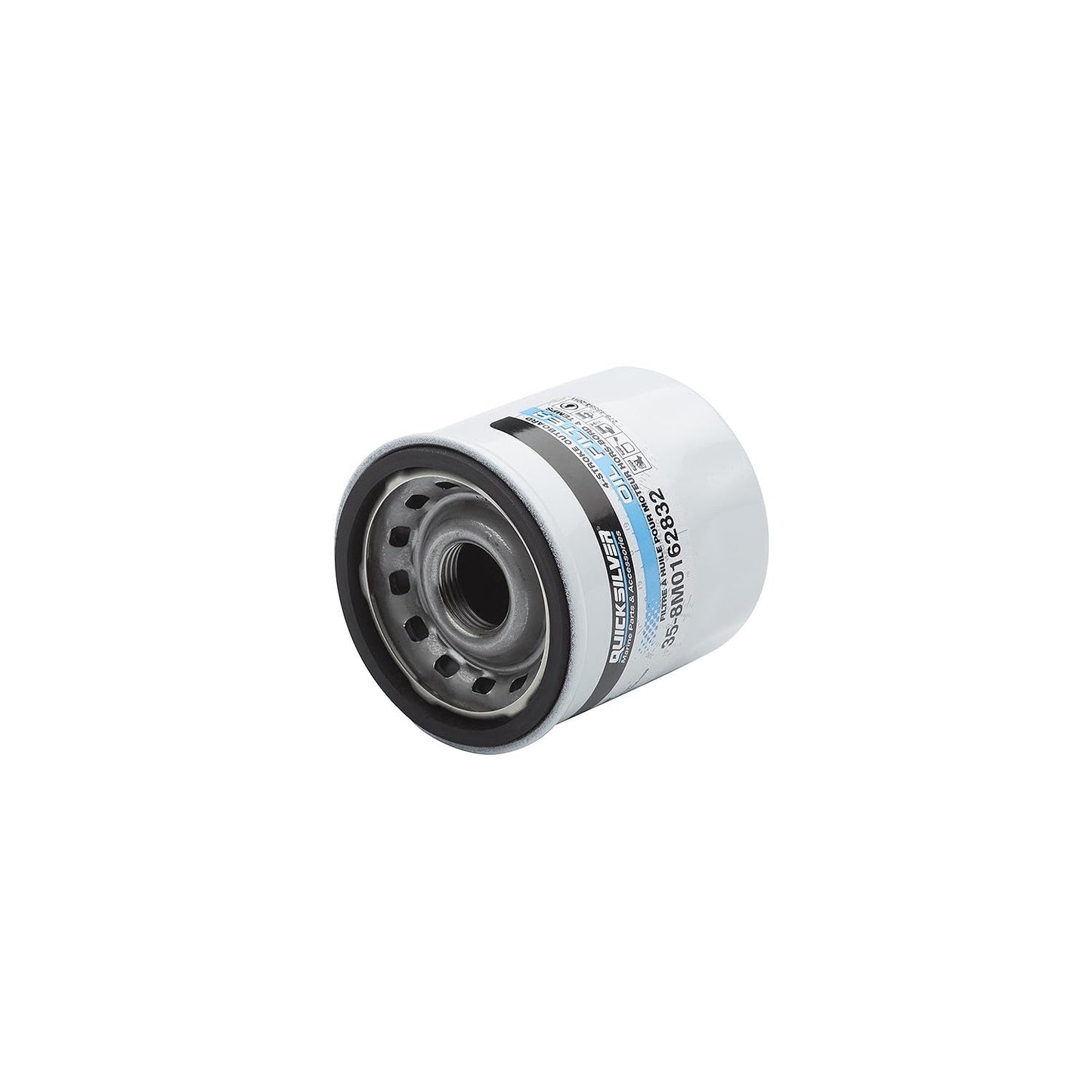 Quicksilver 8M0162832 Oil Filter for Select Mercury 9.9-30hp Outboards