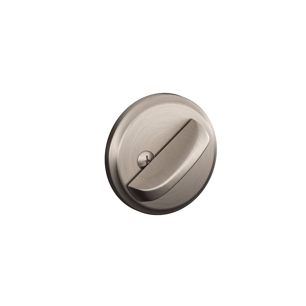 Schlage B80 619 12-287 10-116 134 N N SL, One-Sided Deadbolt, Satin Nickel