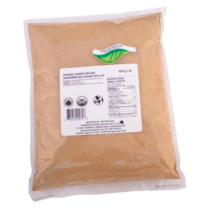 Splendor Garden Organic Ginger Ground - 454 g
