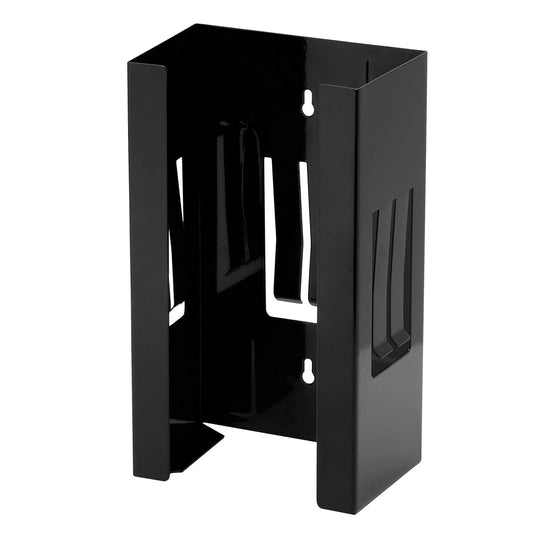 CASOMAN Magnetic Glove Dispenser - 8LBS Capacity, Wall Mount Magnet, Black Dispenser Box