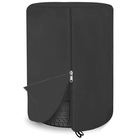 Tire Covers for Storage Large Tire Storage Bags Waterproof for Outdoor Indoor (Holding 4 Tires Up, Diameter 33")