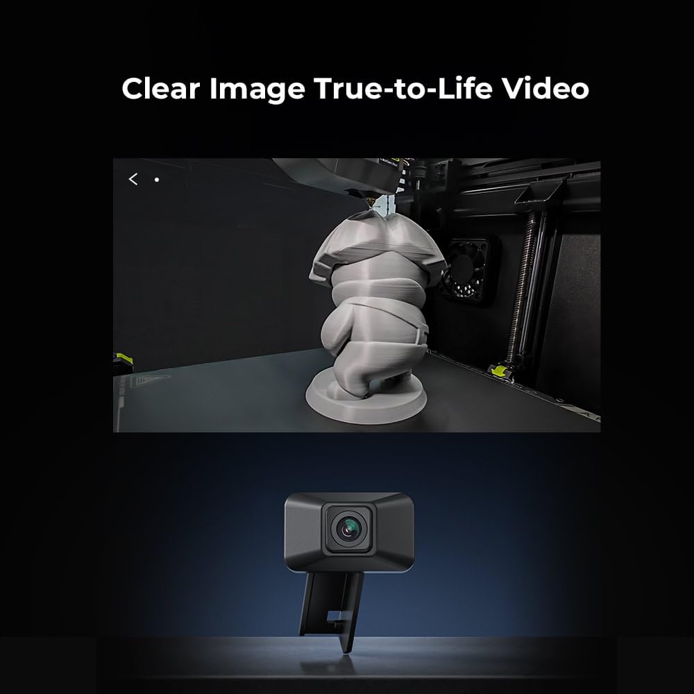Creality Official K1 AI Camera,3D Printer Camera,HD Quality, AI Detection, Time-Lapse Filming, Easy to Install,Compatible with K1 / K1 SE / K1 Max/K1C 3D Printers